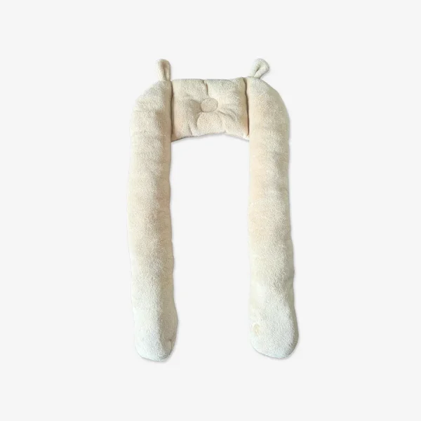 Bézs Plüss - Babafészek - Ölelőpárna-fluffyhugs_hu21