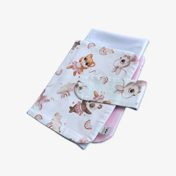PrettyPirouettes Rózsa – Pelenkázó neszeszer - FluffyHugs.hu 2
